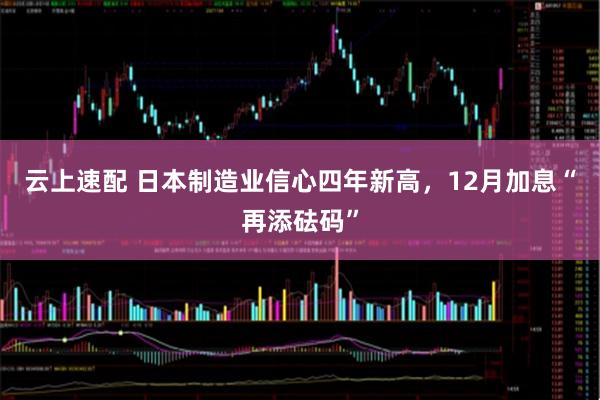 云上速配 日本制造业信心四年新高，12月加息“再添砝码”